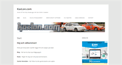 Desktop Screenshot of kaxlon.com