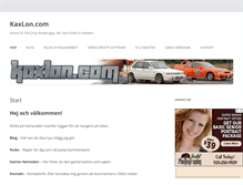 Tablet Screenshot of kaxlon.com